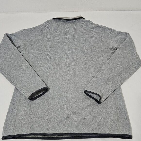 Women’s Patagonia Worn Wear Gray Snap-T Fleece Pullover Large - Picture 4 of 7